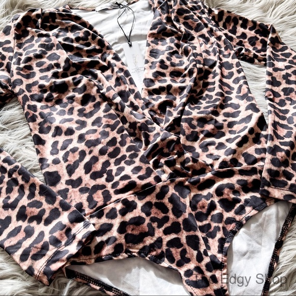 Shamarr Barquet | Bodied Leopard Print Bodysuit - Picture 3 of 7